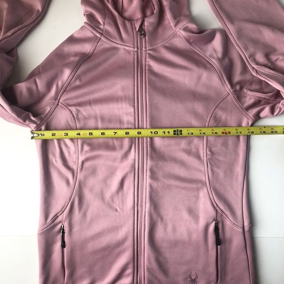 Spyder Full Zip Hoodie Jacket With Pockets Women's Size Medium - Picture 12 of 13